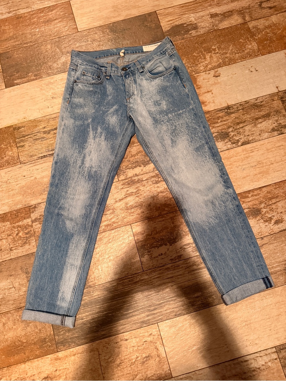 Rag & Bone Boyfriend Jeans Size 25 Potassium 100% Cotton